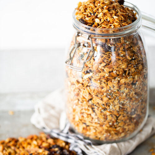 granola hecha en casa