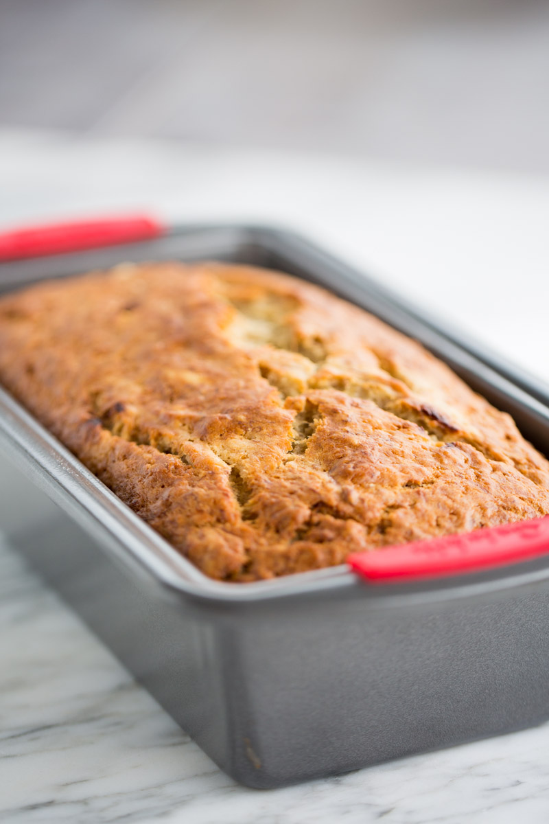 pan de plátano vegano
