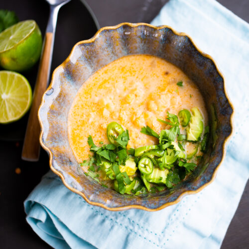 sopa de lentejas rojas