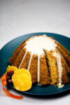 Pan de zanahoria vegano.