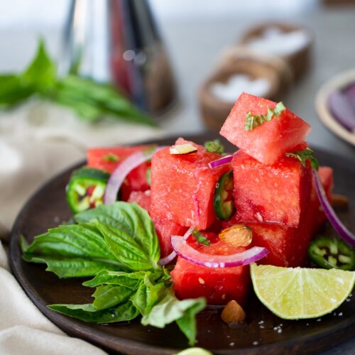 ensalada de sandía