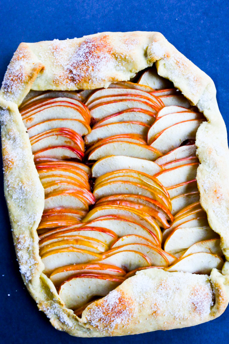 Galette de manzana