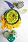 Aguacate con hummus