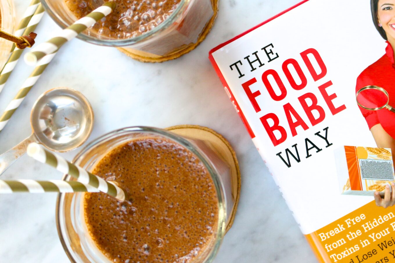 Frappuccino hecho en casa The Food Babe Way Piloncillo&Vainilla