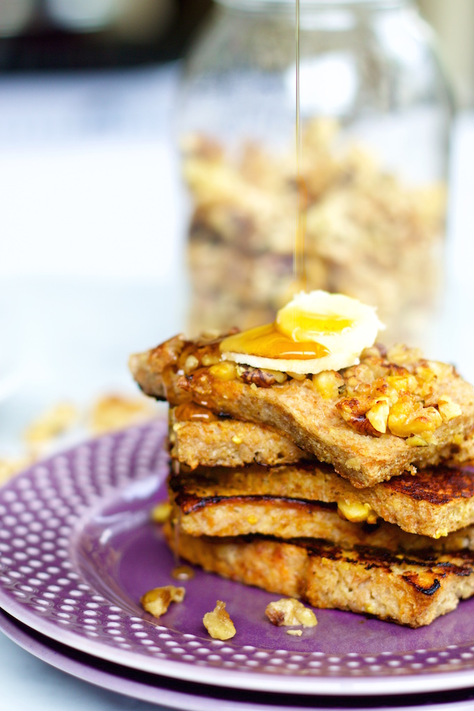 banana-nut french toast