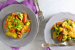 Ensalada de zanahoria rostizada