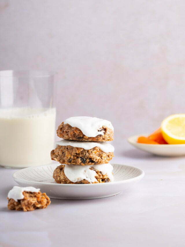 GALLETAS DE PASTEL DE ZANAHORIA