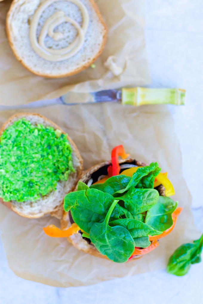 Hamburguesas de portobello