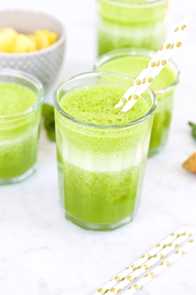 Smoothie de kale y piña