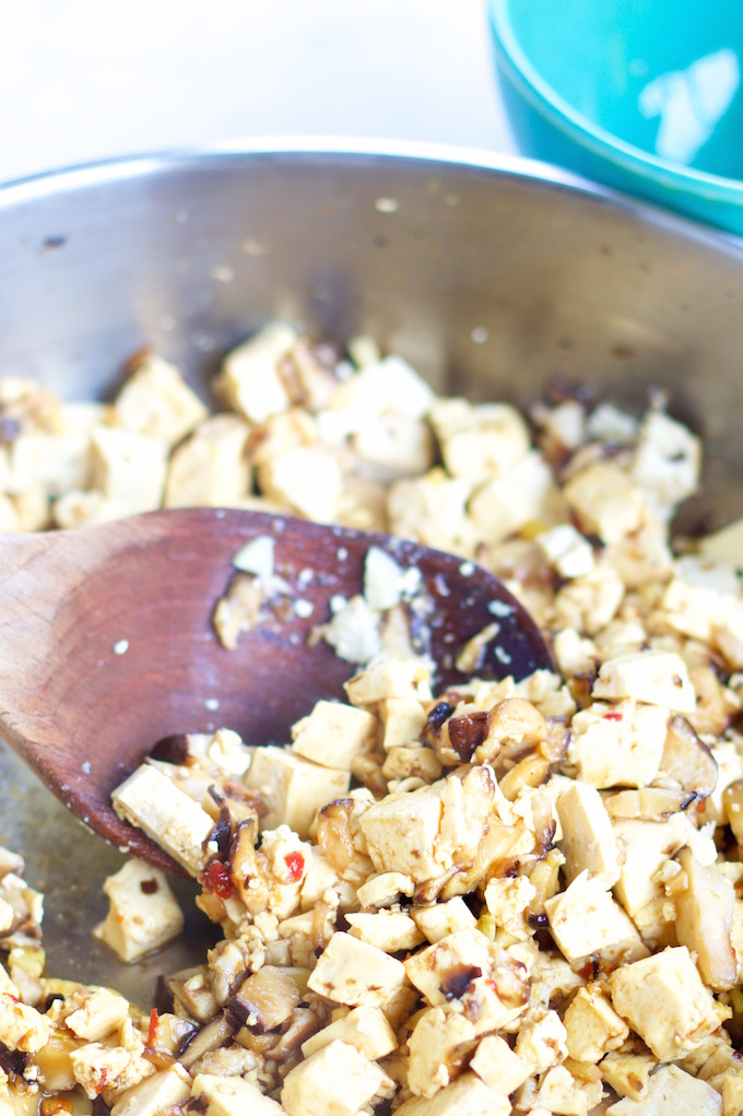 Best and easiest lettuce cups ever