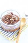 Crema de cacahuate con chocolate hecha en casa