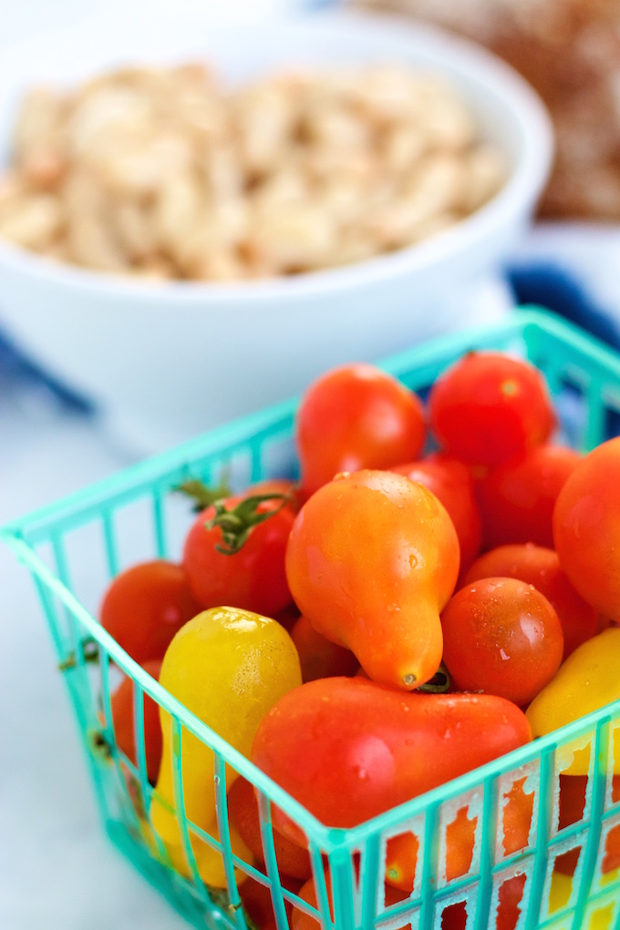 Ensalada Mediterranea de frijol blanco
