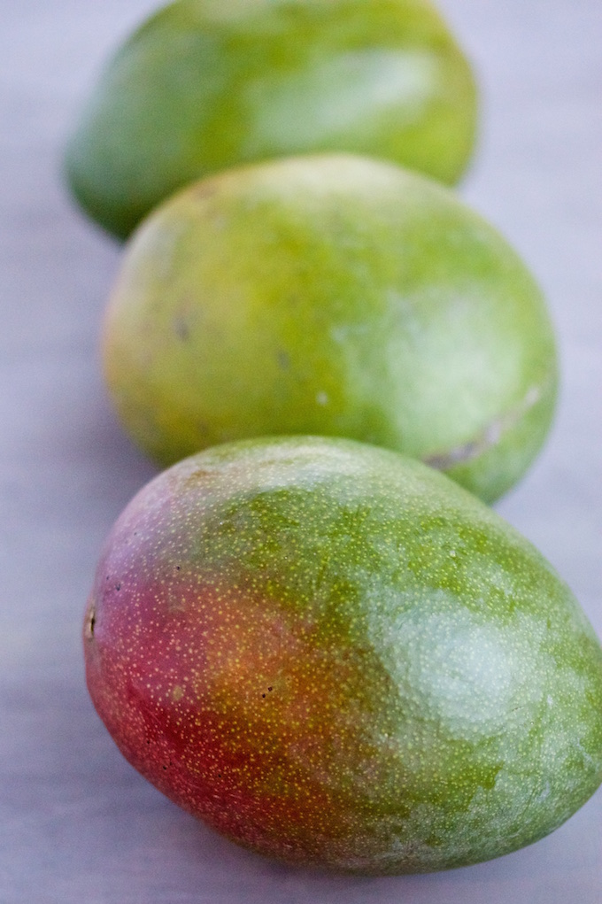 Ensalada de mango verde