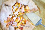Galette de durazno