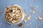 Granola de cacahuate y chocolate