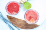 Jugo de betabel, pera y zanahoria