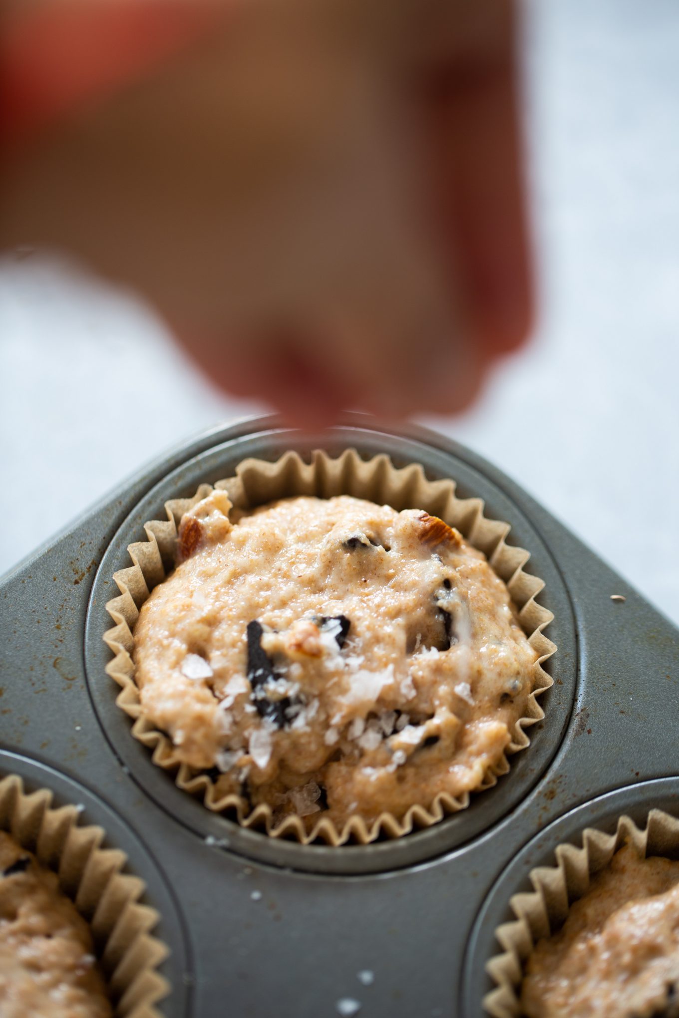 muffins veganos de chocolate