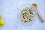 baba ghanoush, dip de berenjena asada