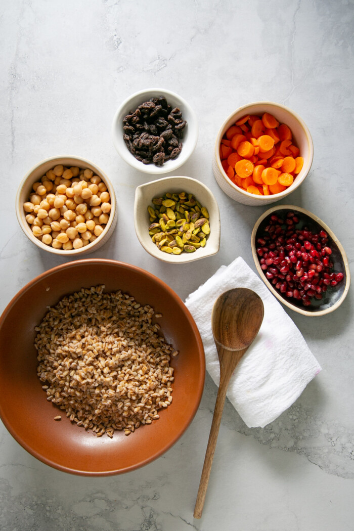 garbanzo y farro