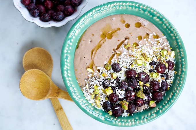 Acai smoothie bowl, receta fácil y vegana | Piloncillo y Vainilla