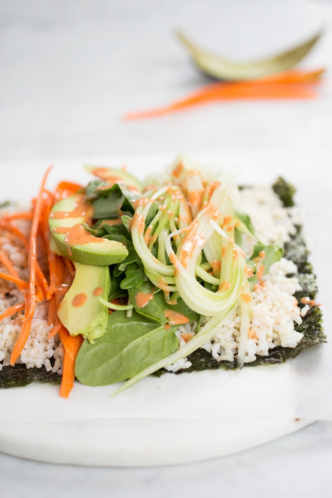 Burritos de sushi
