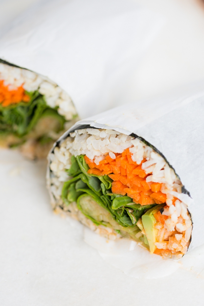 Burritos de sushi