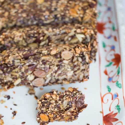Pan de semillas y nueces, sin gluten y super rico.