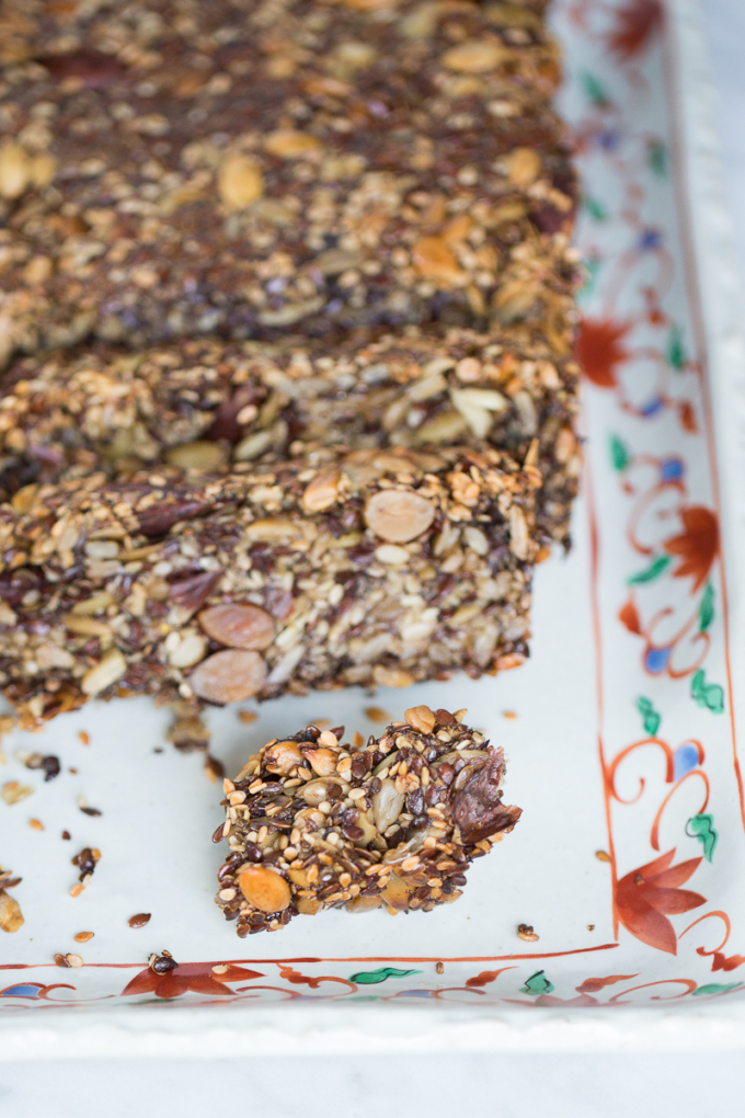 Pan con nueces y semillas, sin gluten y super rico.