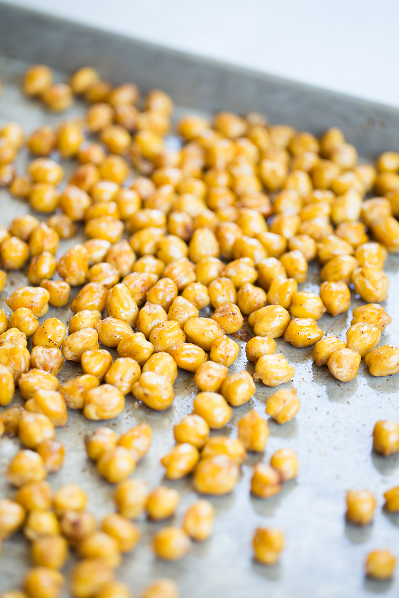 Garbanzos rostizados con chipotle.p&V