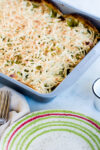 Mexican Vegetarian Casserole, can be made vegan as well.