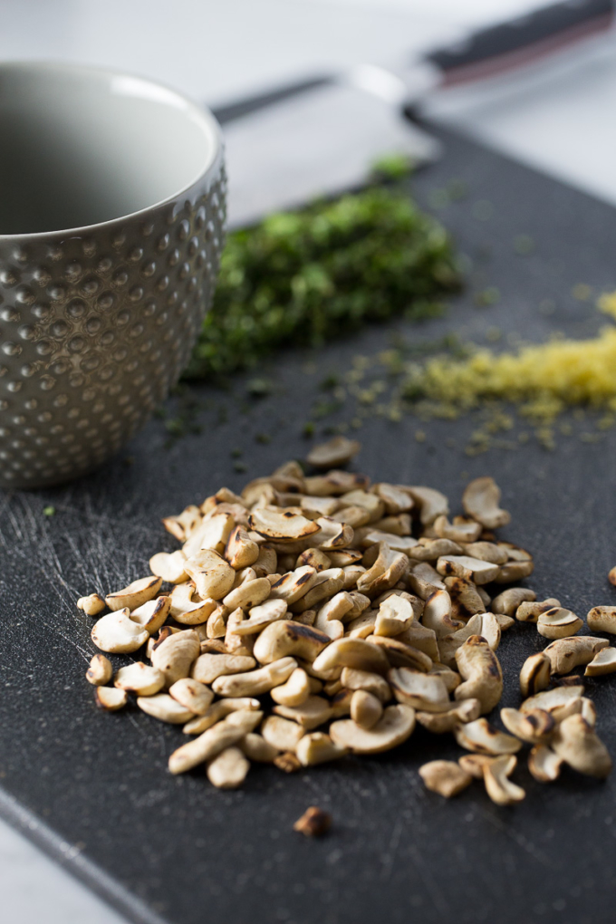 Receta de sopa de brocoli con cashews