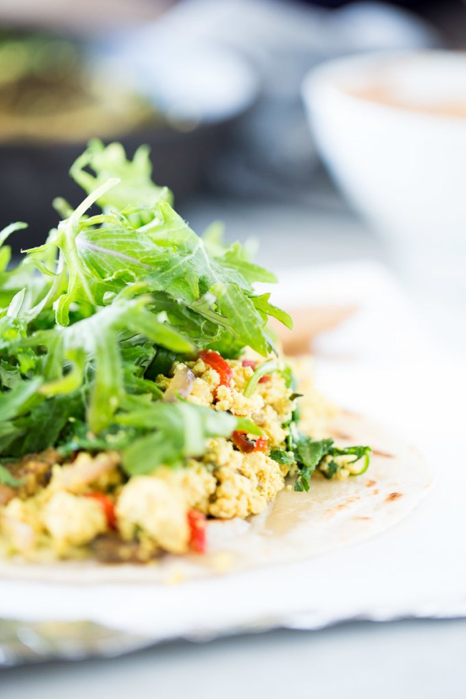 burritos con verduras
