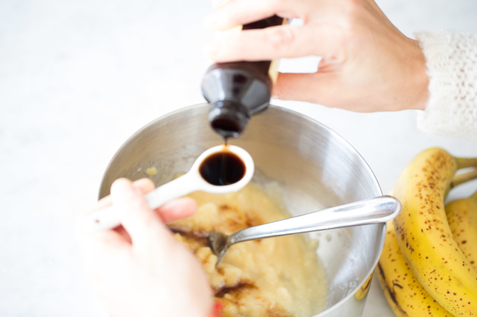 galletas de avena con plátano