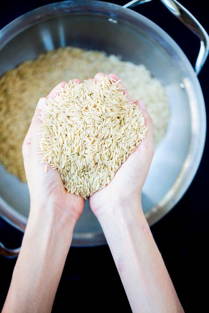 Receta perfecta para introducir el arroz integral a tu familia.