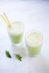 Smoothie con crema de cacahuate, receta perfecta para empezar a tomar smoothies.