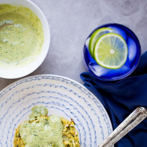 tortitas de zucchini