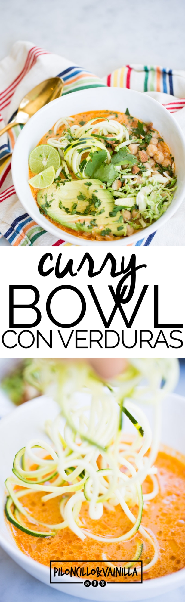 Curry rojo con verduras en 5 minutos