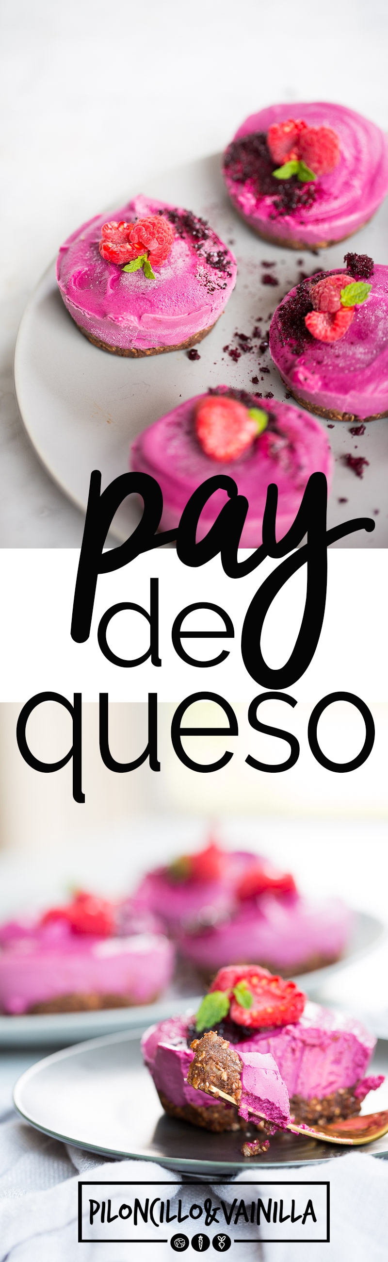 Esta receta de pay vegano con frambuesas y costra de chocolate es lo mejor que puede haber. No necesitas horno, se hace en la licuadora y es delicioso!
#vegano, #postresaludable, #postre, #receta