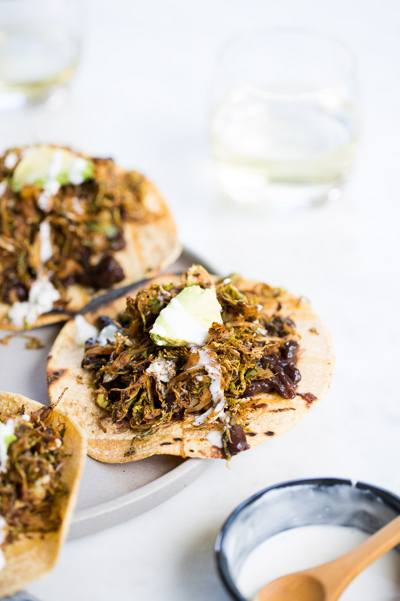 Tostadas vegetarianas de 