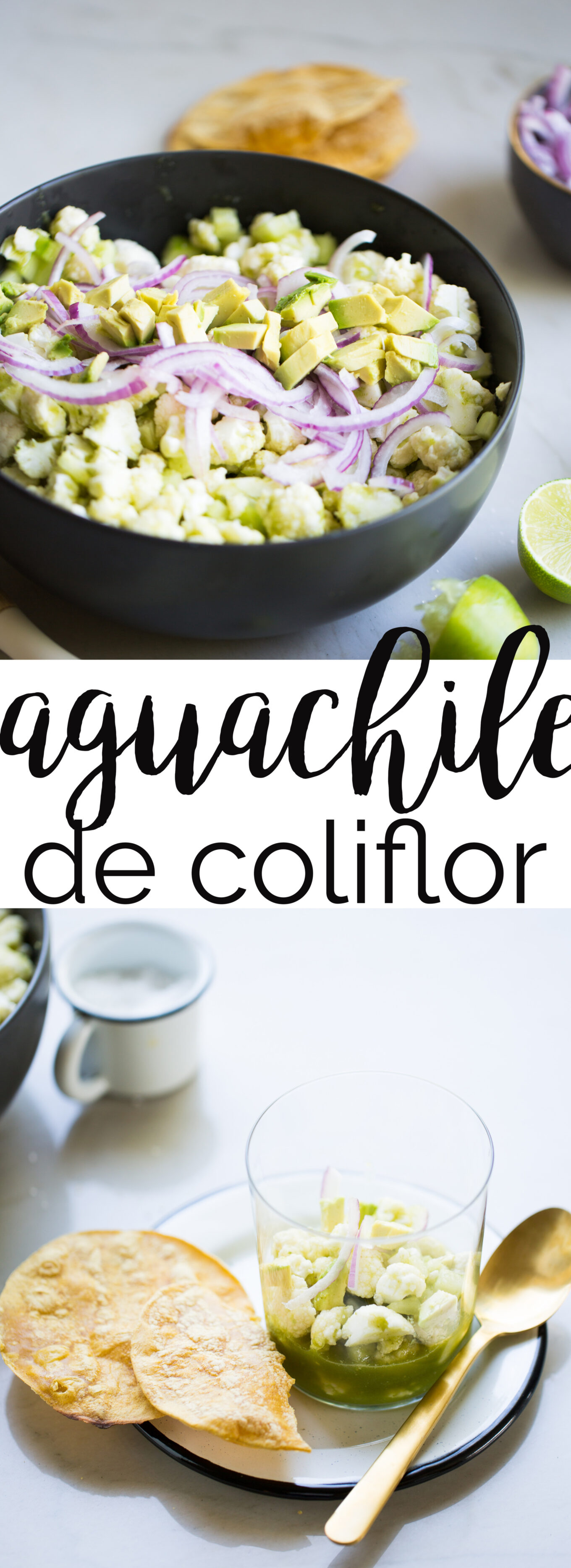 Receta de aguachile vegano