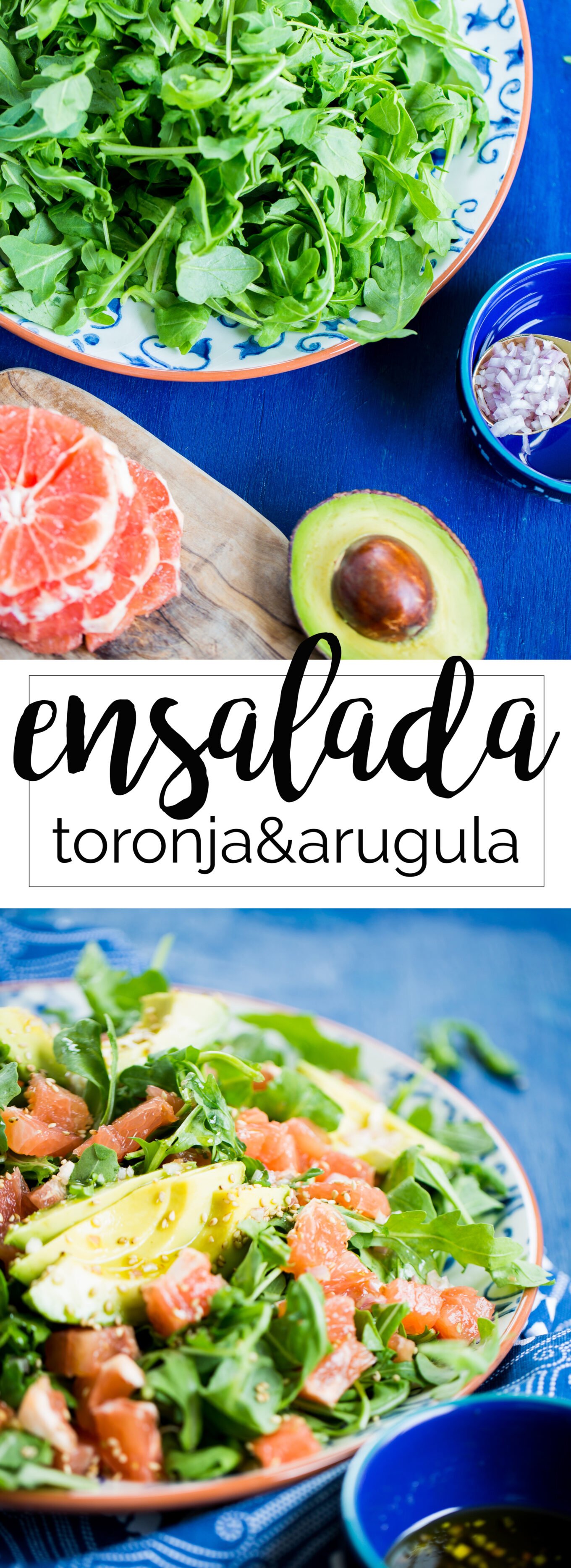 Esta receta de ensalada de arúgula y toronja super detox el de lo más saludable que puede haber es una receta de ensalada fácil y deliciosa.