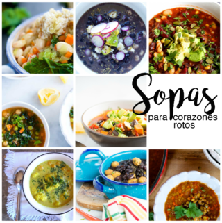 8 Recetas de sopas para mucha gente