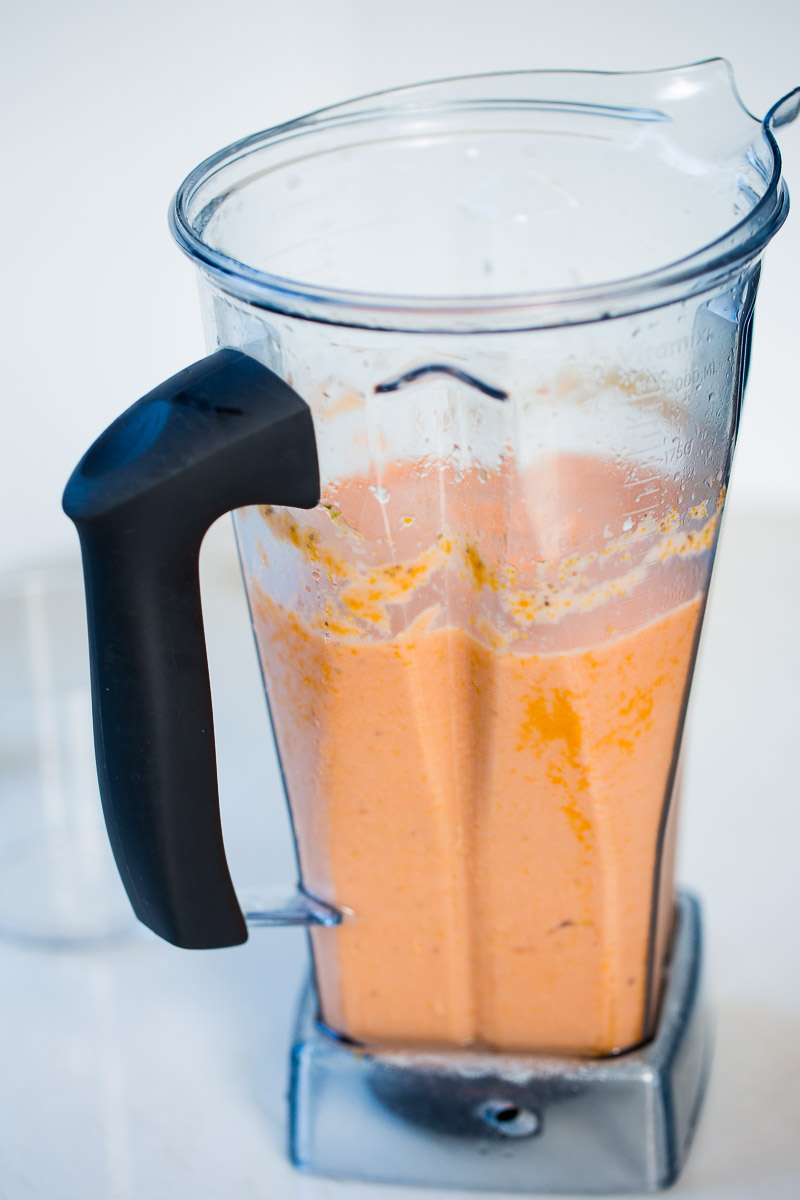 Receta para hacer sopa fría de sandía o gazpacho de sandía, receta super fácil, deliciosa y super nutritiva.