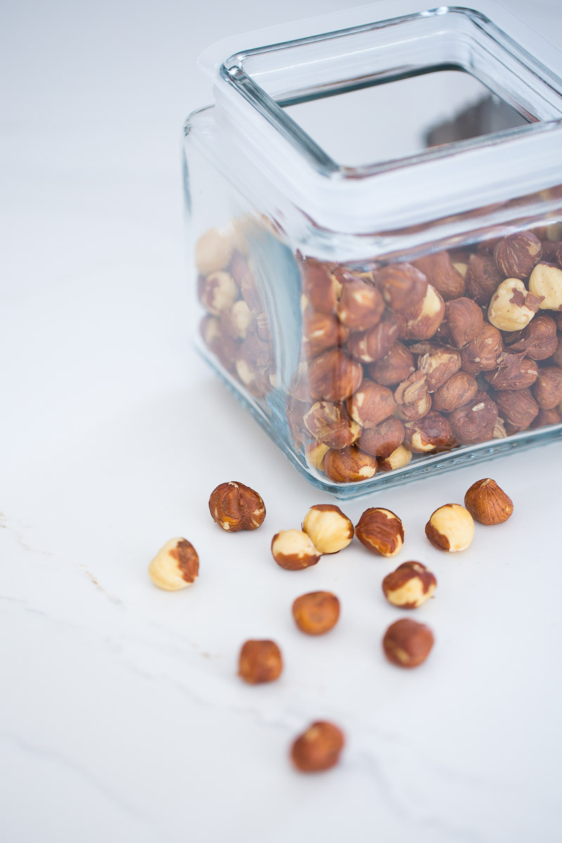 Vinagreta con avellanas para toda la semana.Receta de vinagreta simple, rápida y nutritiva.