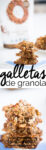 galletas de granola.