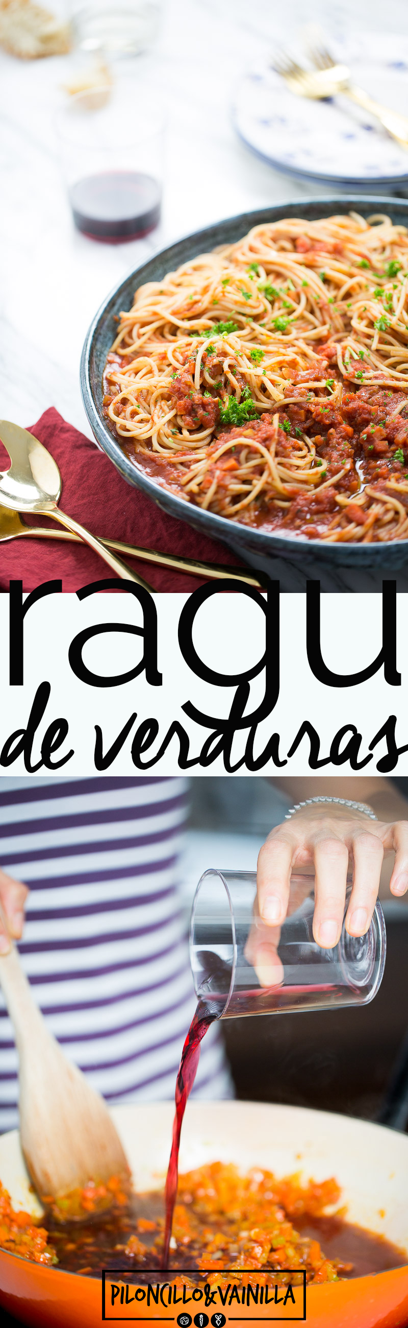 Esta receta de pasta de ragu de verduras es una receta que te prometo te vas a aprender de memoria. Es uan receta perfecta para todo, para cena de amigos o cena romántica.
#vegano, #receta, #recetaenespañol