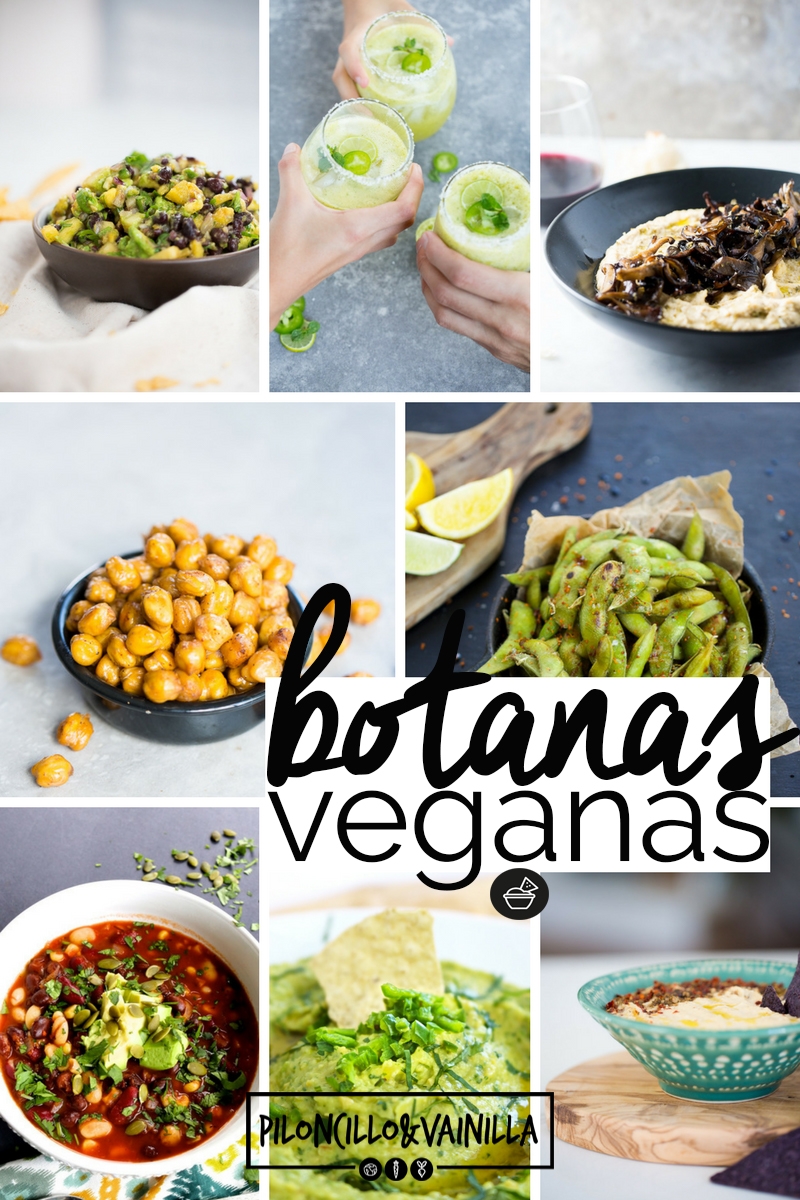 Botanas veganas, fáciles, deliciosas y saludables -Piloncillo&Vainilla