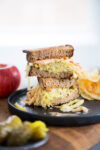 Apple Reuben sandwich