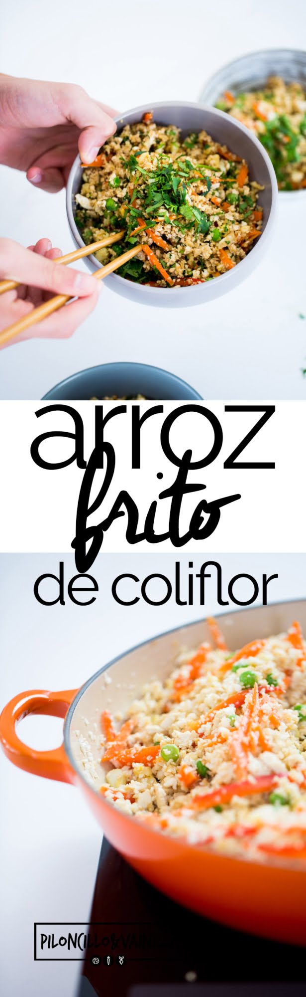 arroz frito de coliflor