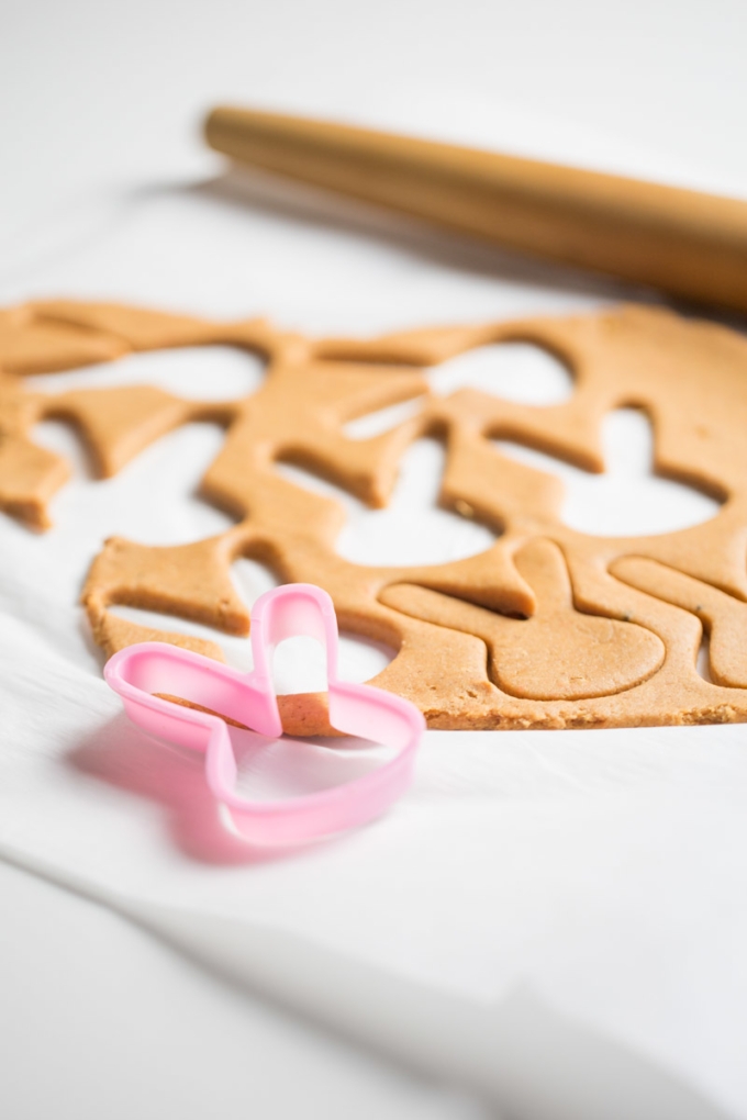 galletas siendo cortadas